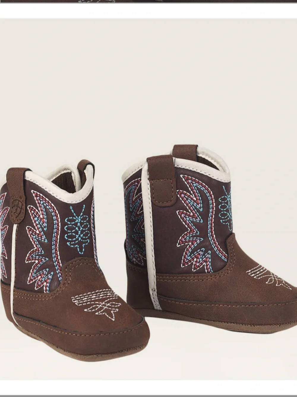 Baby Ariat Briar Embroidered Western Cowboy Cowgirl Boots / baby  booties shoes